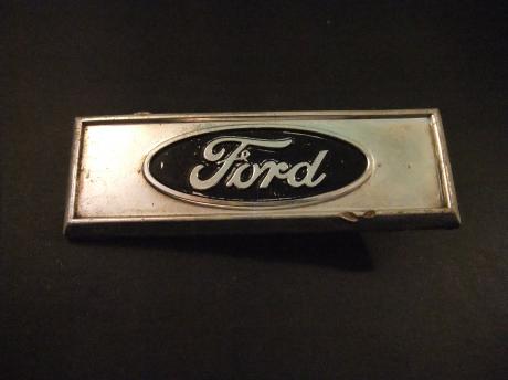 Ford auto logo origineel embleem zilverkleurig